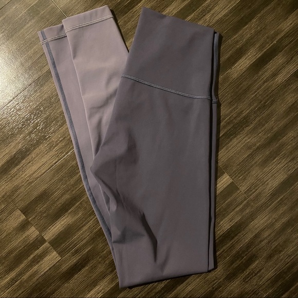 Lululemon Wunder Under Purple Ombre Leggings 8 - Picture 5 of 9